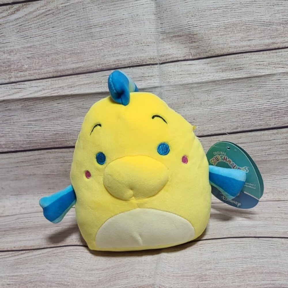 Squishmallows Original Disney Flounder 6-inch Plush - NEW